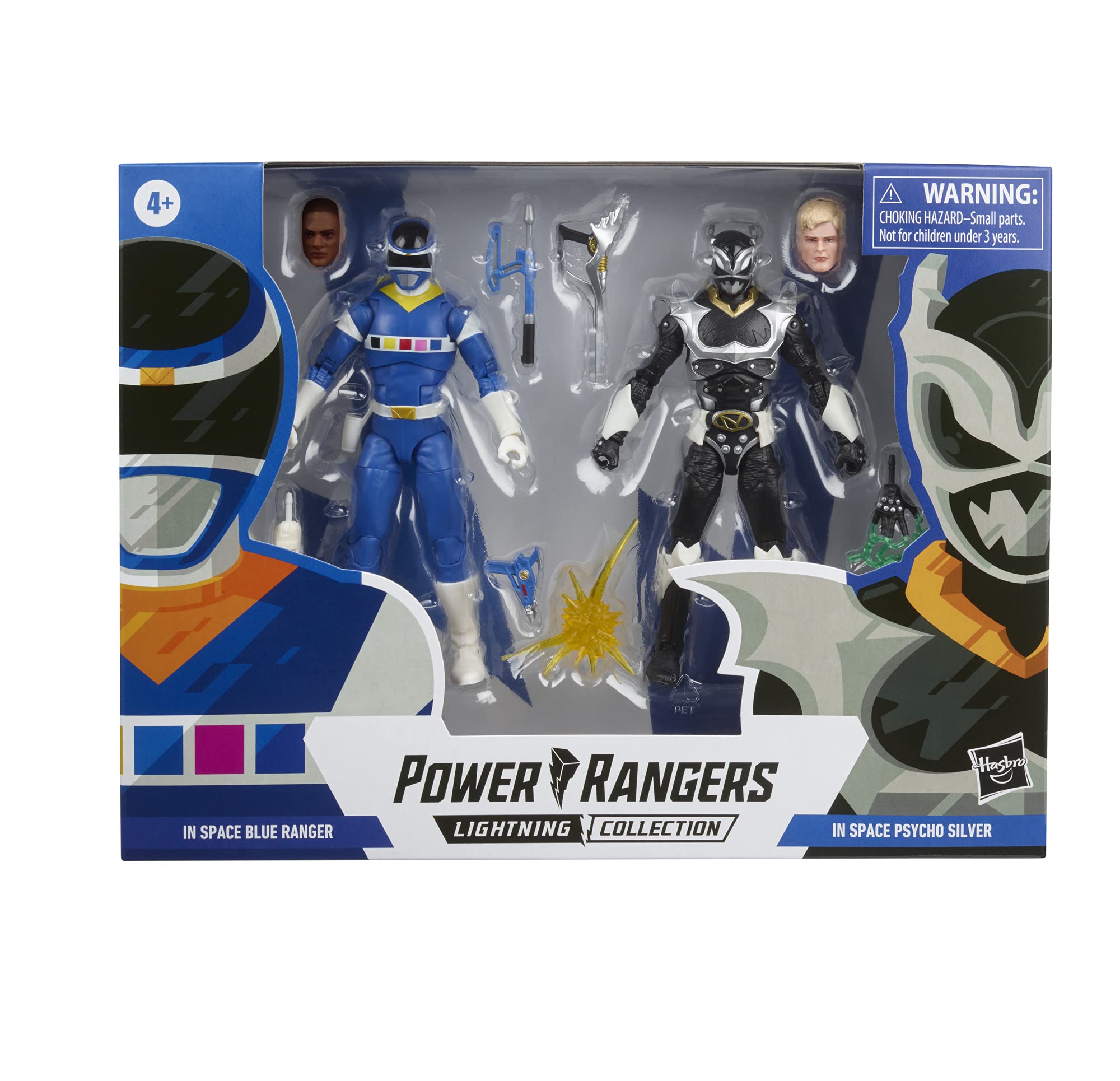 Amazon.com: Power Rangers Lightning Collection in Space Blue